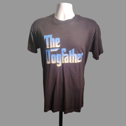 Snoop Dogg "The Dogfather" Graphic Tee – Modern Euro Promo Print – Medium