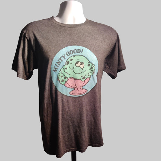 Minty Good! 80S scratch n sniff shirt – Large